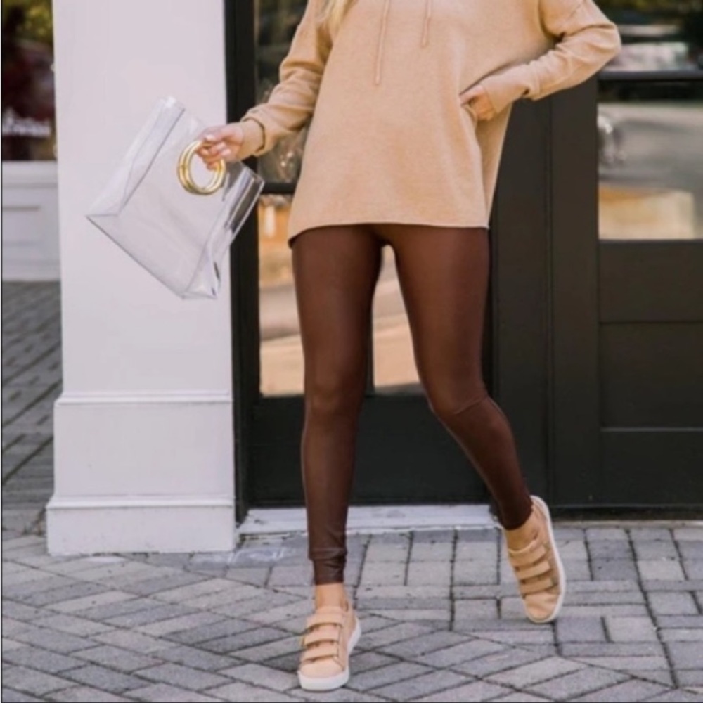SPANX Brown Leggings